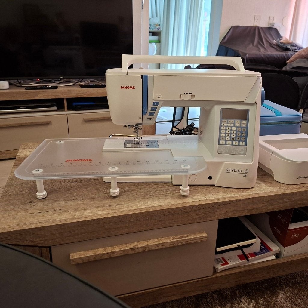 Janome, Skyline S5 Naai/Quilting Machine, Ophalen, Zo goed als nieuw, Naaimachine, Janome