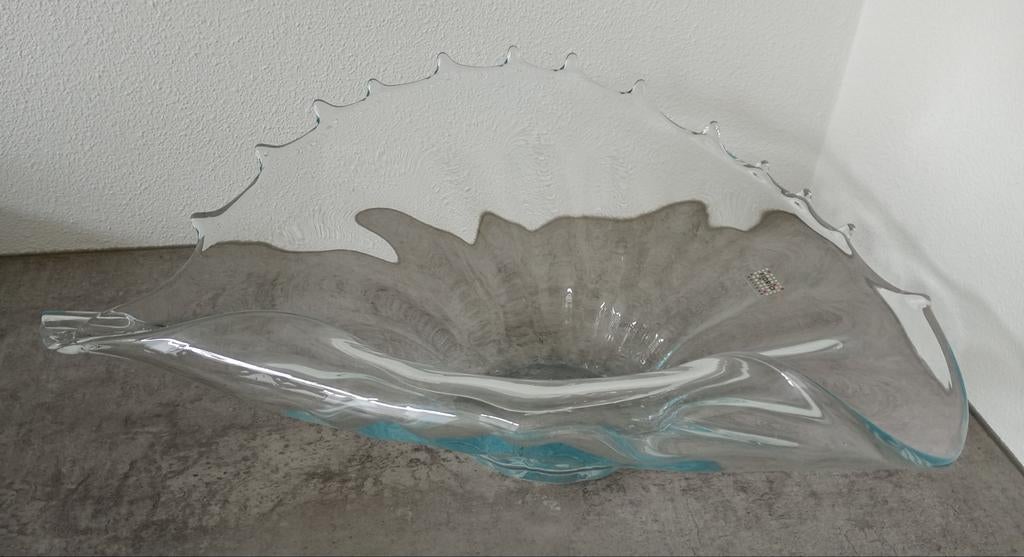 Fidrio fruitschaal glas, Schaal, Ophalen of Verzenden, Ovaal, Glas