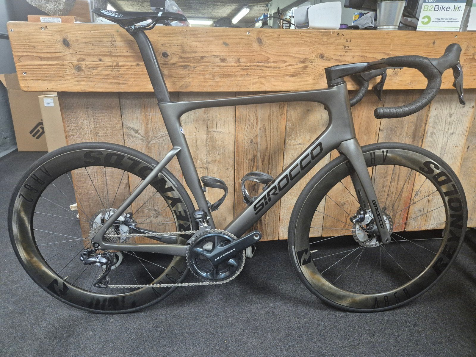 Sirocco SR aero 58, Fietsen en Brommers, Overige merken, Gebruikt, Carbon, Ophalen of Verzenden