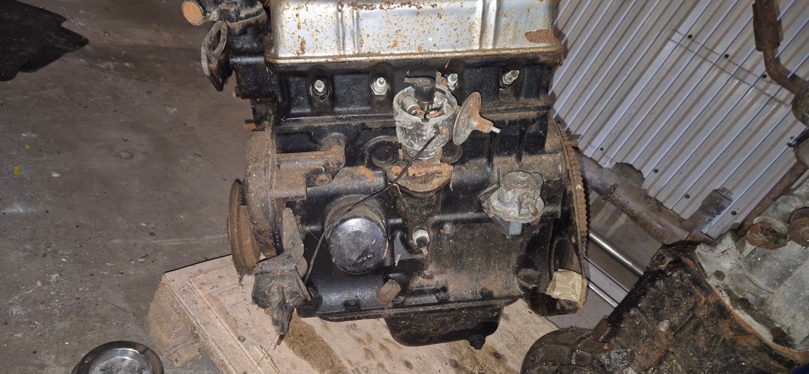 Triumph Spitfire motor en versnellingsbak, Ophalen, Gebruikt, Triumph