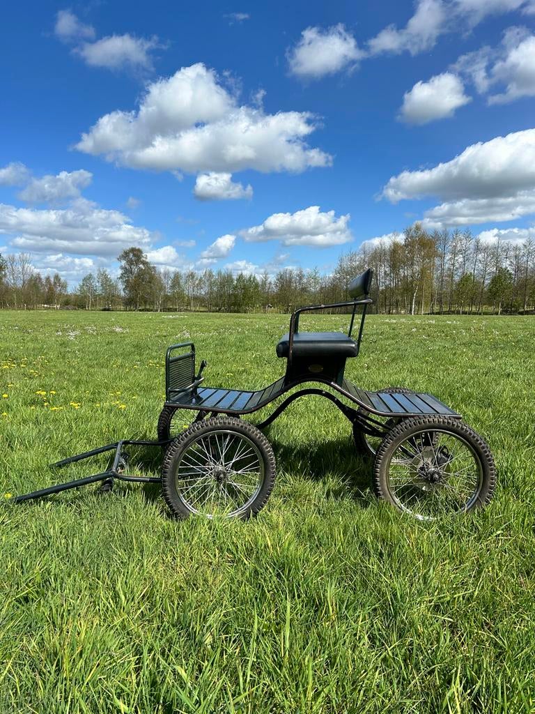 Menwagen ponywagen menkar Shetlander Hans van der Mee, Ophalen of Verzenden, Gebruikt, Overige soorten