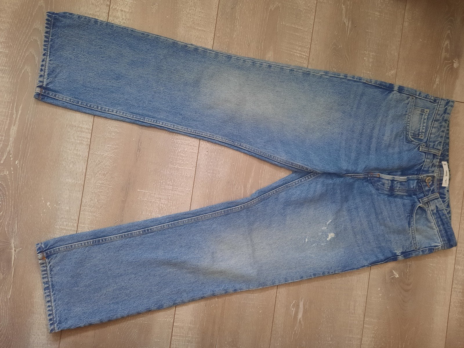 Destroyed jeans Mango, Kleding | Dames, Spijkerbroeken en Jeans, Mango, Zo goed als nieuw, W28 - W29 (confectie 36), Verzenden