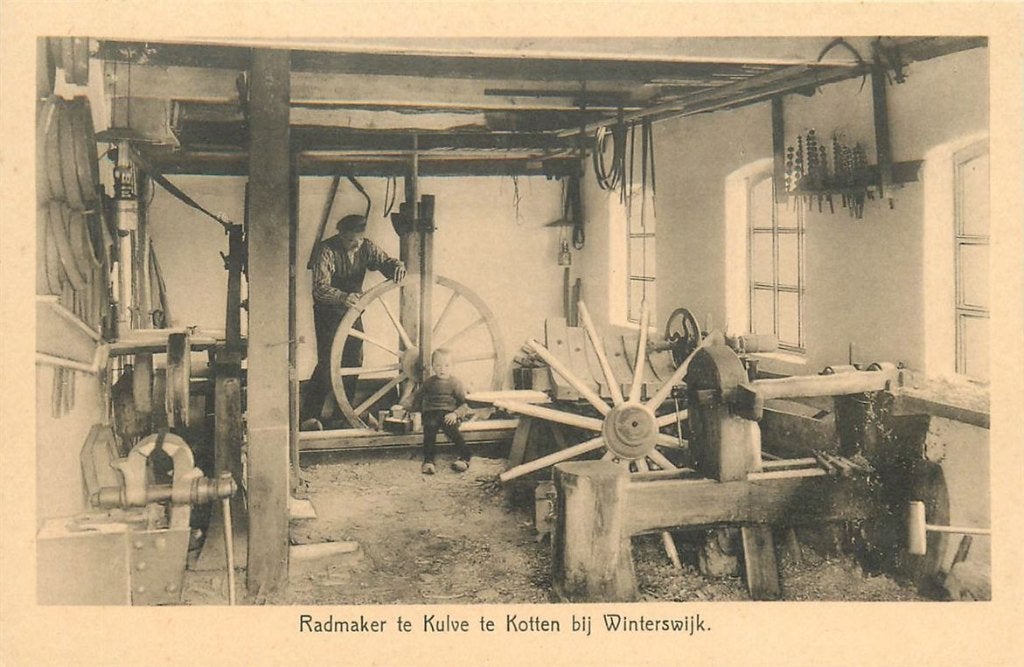 701-183-021 Winterswijk Kotten Radmaker te Kulve, Verzenden, Voor 1920, Gelderland