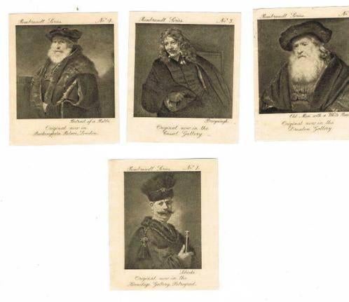 Ardath Tobacco Co.Ltd - REMBRANDT - 40 plaatjes, Verzamelen, Ophalen of Verzenden, Gebruikt, Overige typen