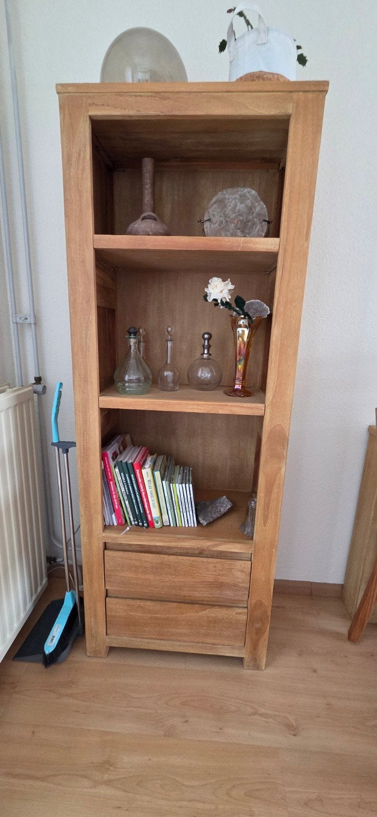 hoge kast teakhout, Ophalen, 200 cm of meer, Teakhout, 50 tot 100 cm