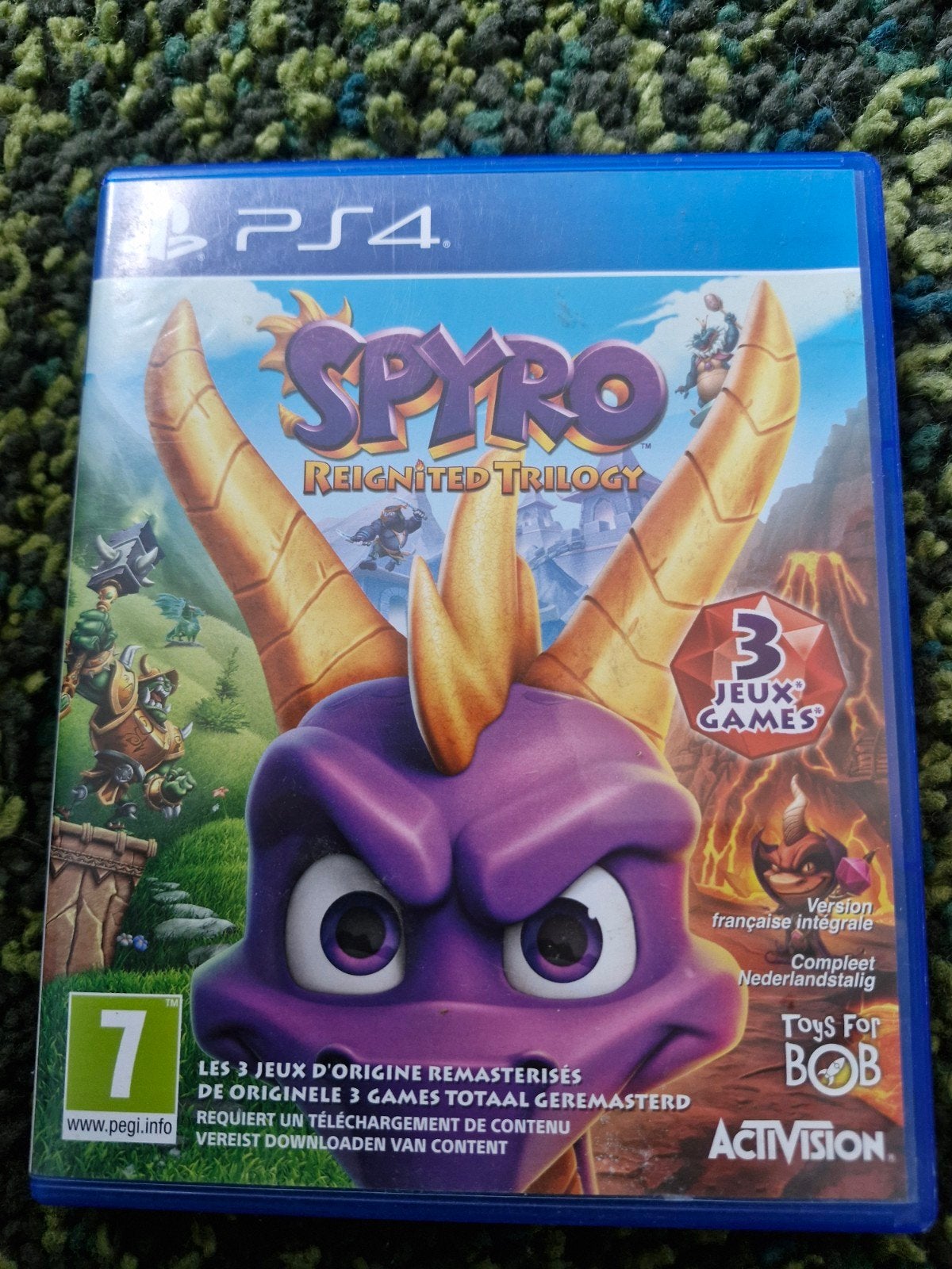 Spyro Reignited Trilogy PS4 - Zo goed als nieuw, Spelcomputers en Games, Games | Sony PlayStation 4, Ophalen, 1 speler, Zo goed als nieuw
