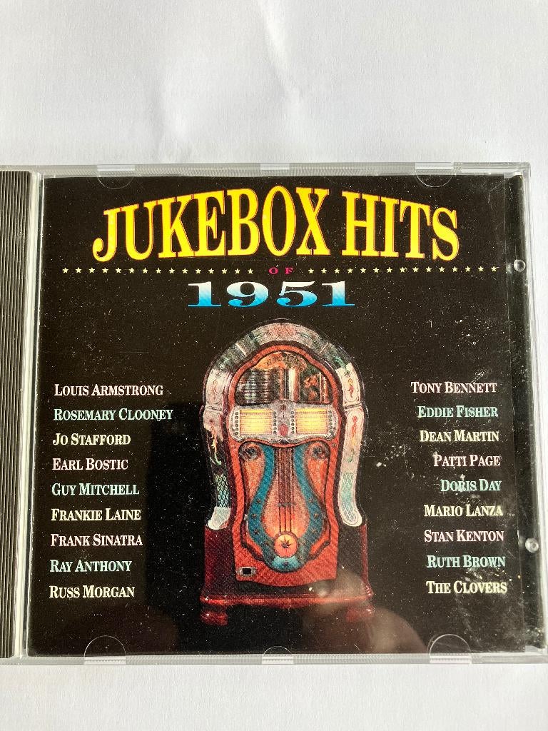 CD juxebox jaren 50 hits, Cd's en Dvd's, Cd's | Verzamelalbums, Ophalen of Verzenden, Zo goed als nieuw, Pop
