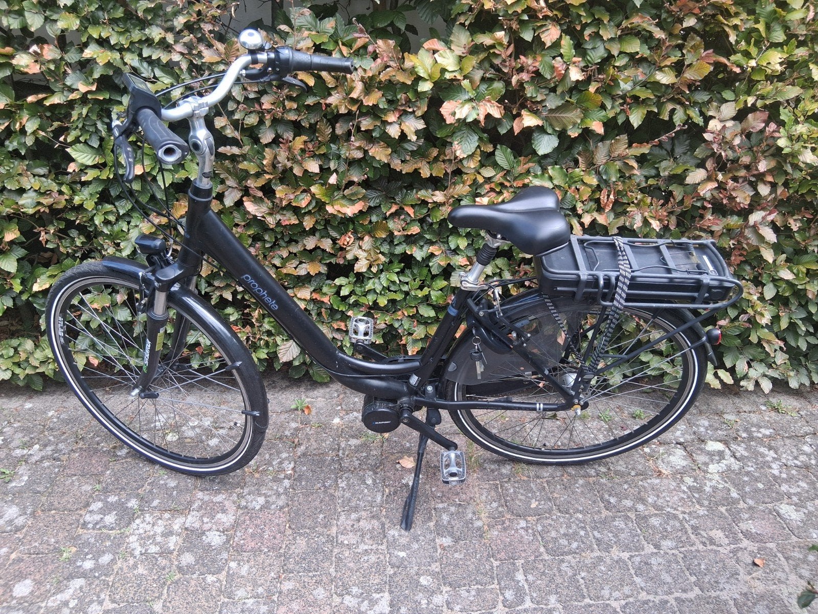 Prophete elektrische fiets met Blaupunkt motor, Gebruikt, 51 tot 55 cm, 50 km per accu of meer, Ophalen