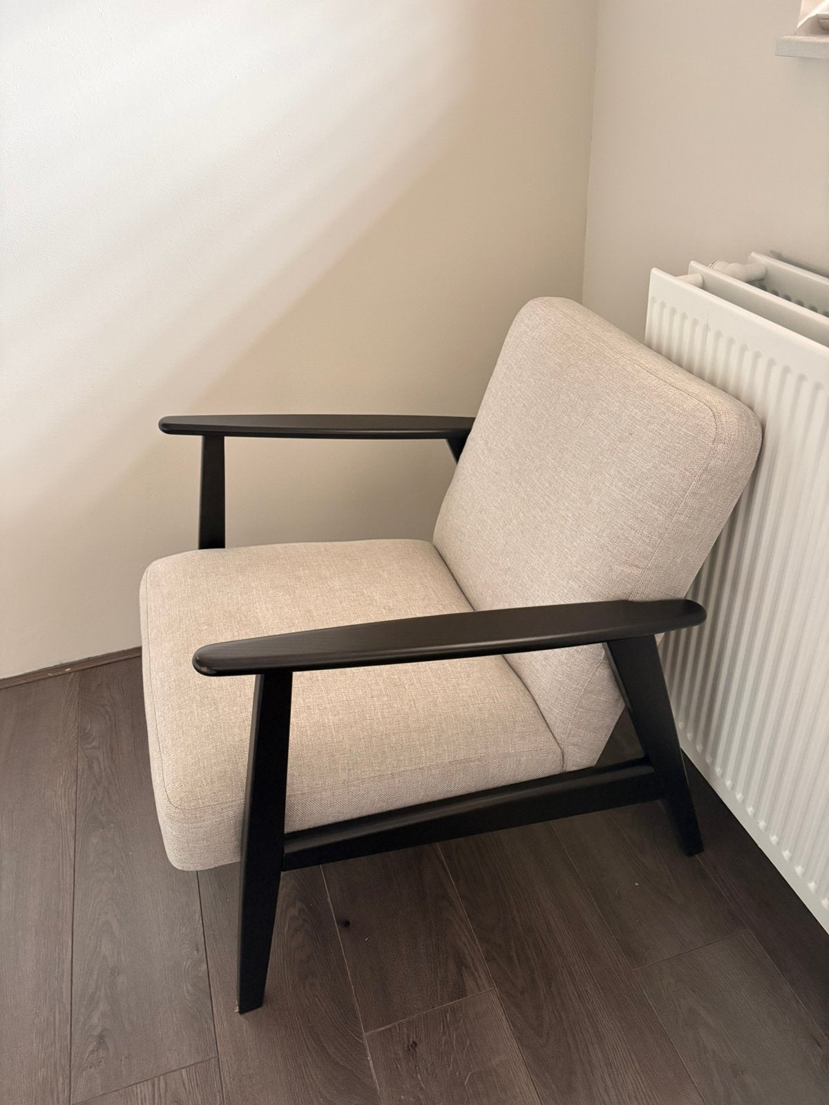 Fauteuil IKEA EKENÄSET, Huis en Inrichting, Stoelen, Ophalen, Zo goed als nieuw, Blauw, Eén