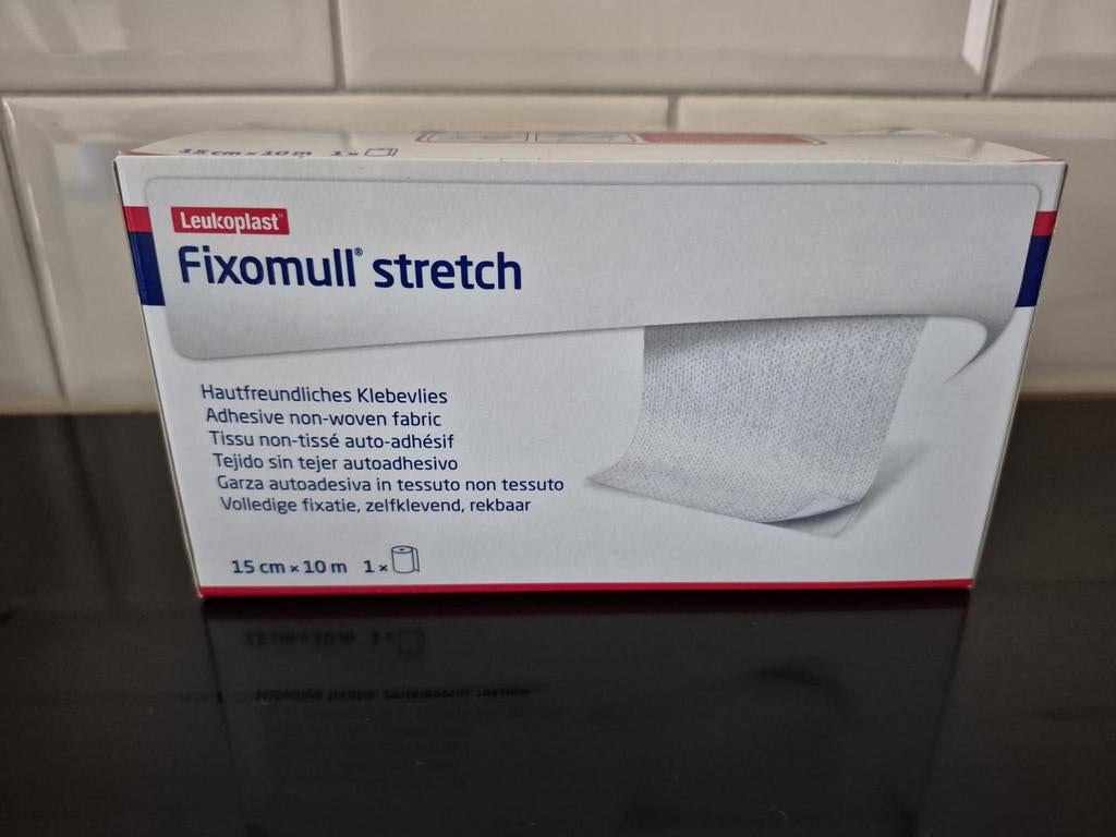 Fixomull stretch 15cm x 10meter, Diversen, Verpleegmiddelen, Ophalen of Verzenden, Nieuw