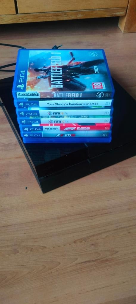 Playstation 4 met spellen op te halen in Utrecht, Ophalen, Zonder controller, Original, 500 GB