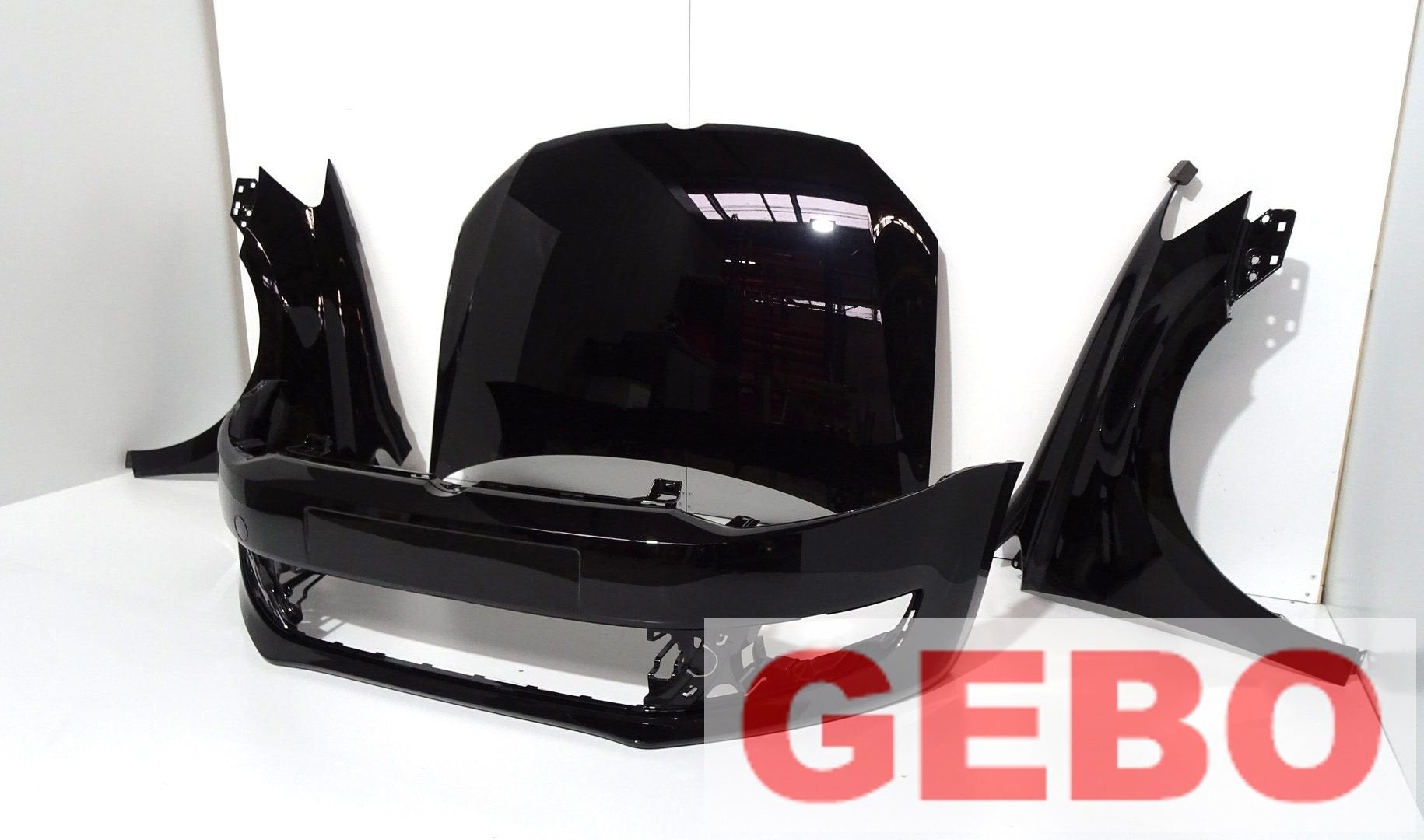 Volkswagen polo 6R voorkop bumper motorkap spatbord LO41 200, -, -, Nieuw, Ophalen of Verzenden