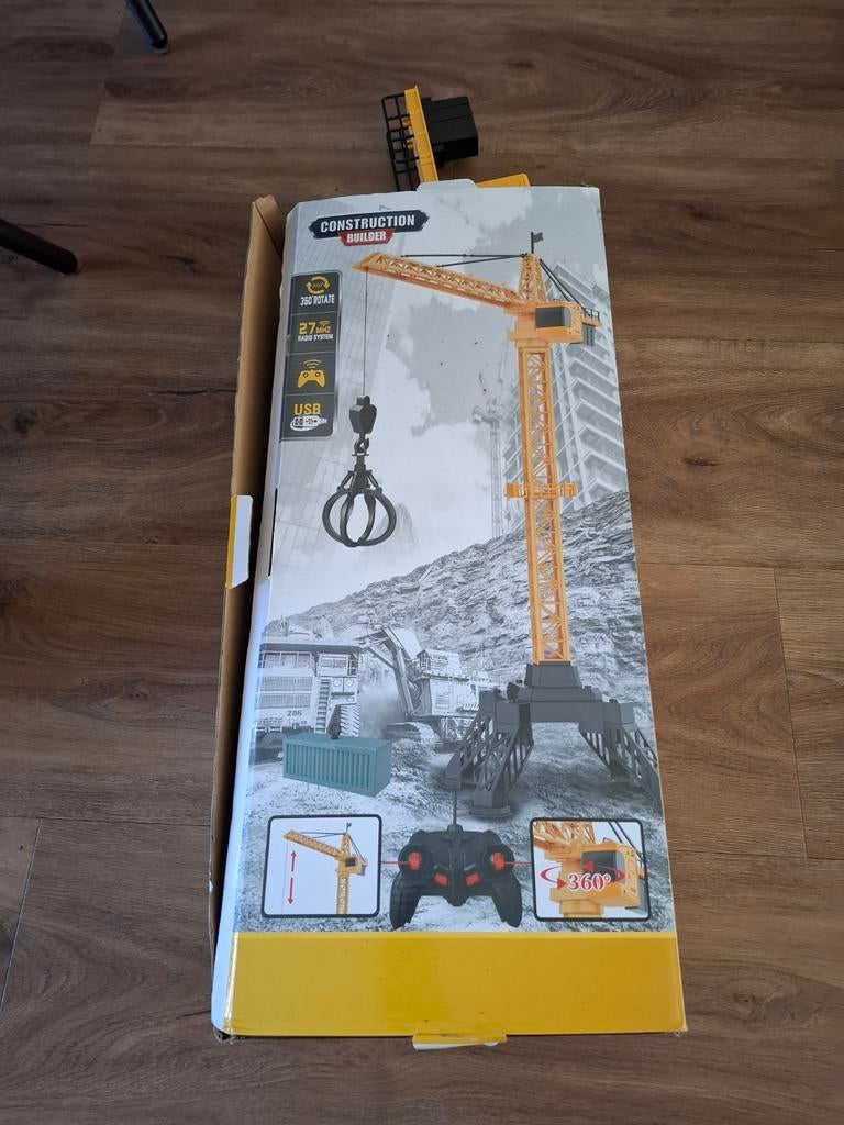 Hijskraan met afstandbediening, Ophalen, Zo goed als nieuw