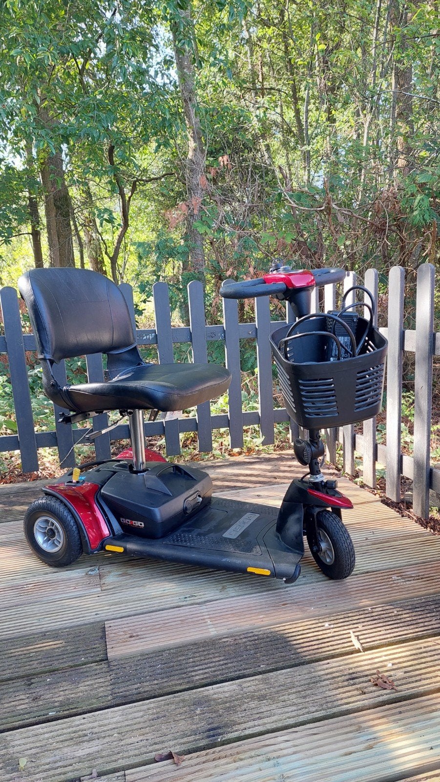 Opvouwbare scootmobiel, GoGo Elite Traveller, Ophalen, Gebruikt, 10 km/u of minder