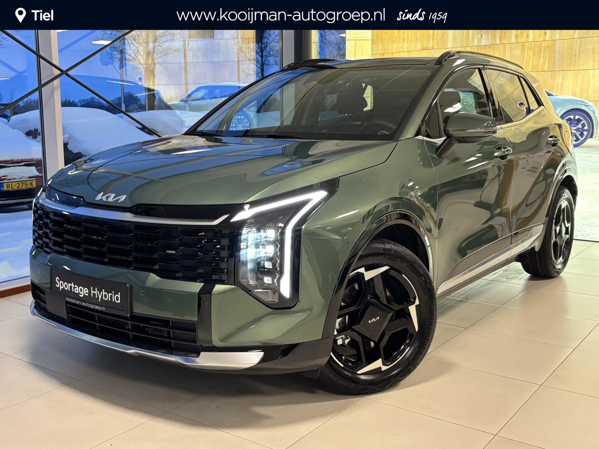 Kia Sportage 1.6 T-GDi Hybrid DynamicPlusLine Nu €4.500,-, Auto's, Euro 6, 4 cilinders, Leder en Stof, Nieuw