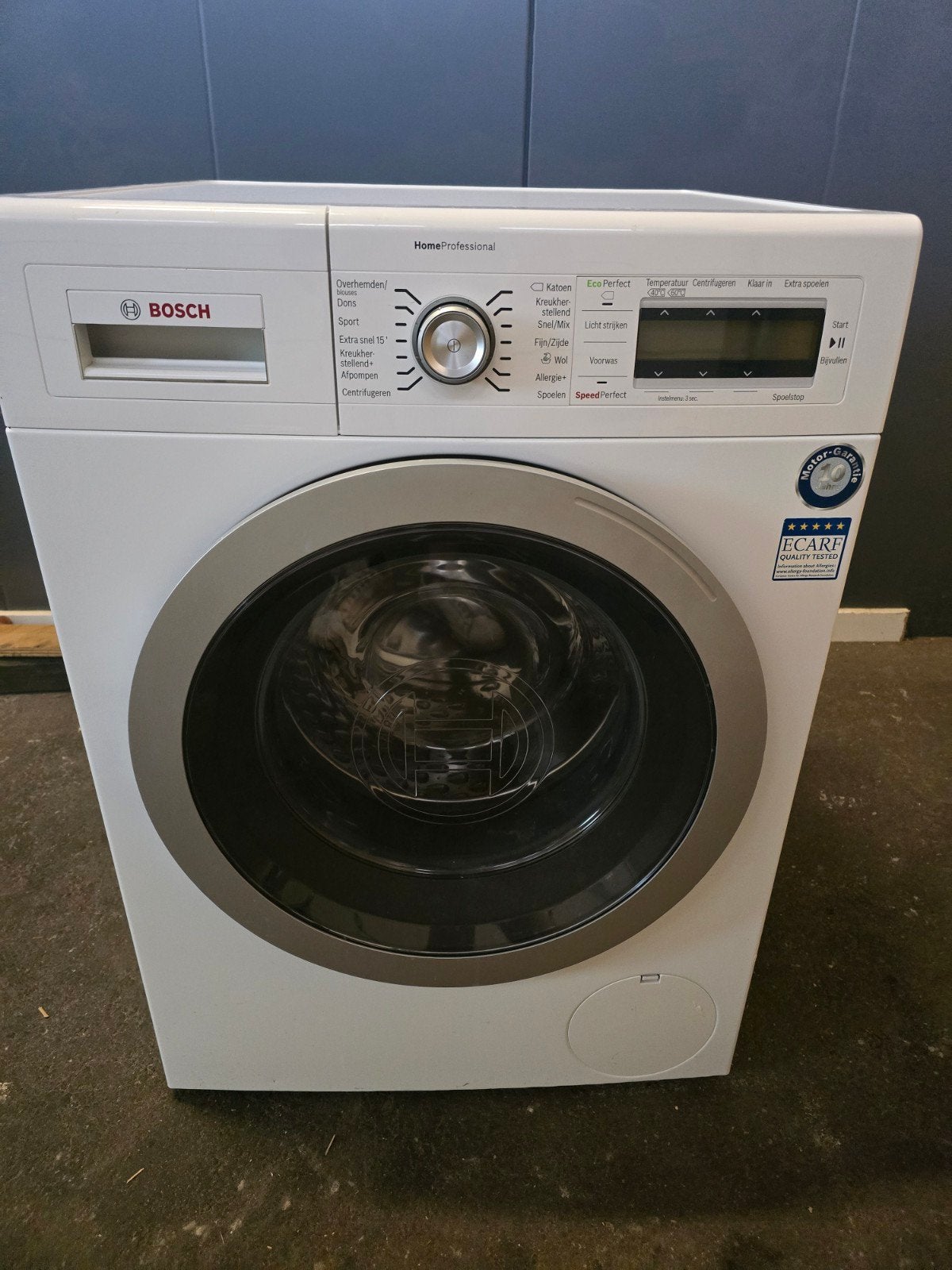 Bosch home professional  wasmachine, Witgoed en Apparatuur, Wasmachines, 8 tot 10 kg, Ophalen, 1600 toeren of meer, 85 tot 90 cm