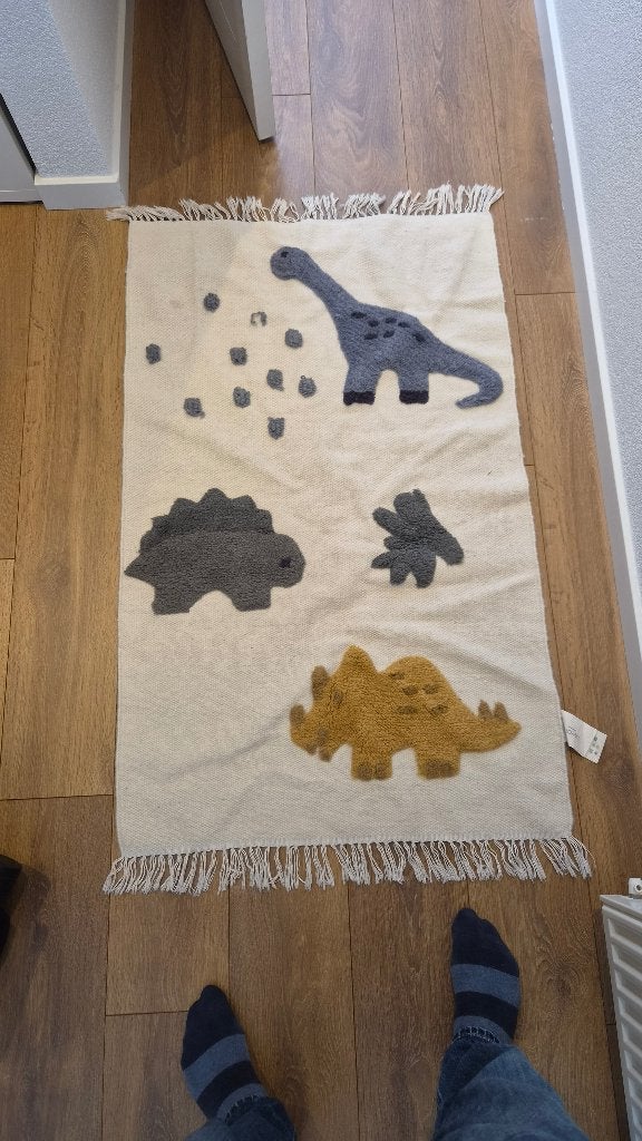 Liewood "Bent" vloerkleed met dino-ontwerp, Ophalen, Zo goed als nieuw