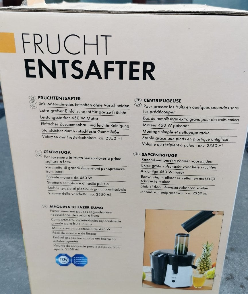 Sapcentrifuge, Ophalen of Verzenden, Gebruikt, Elektrisch, Sapcentrifuge