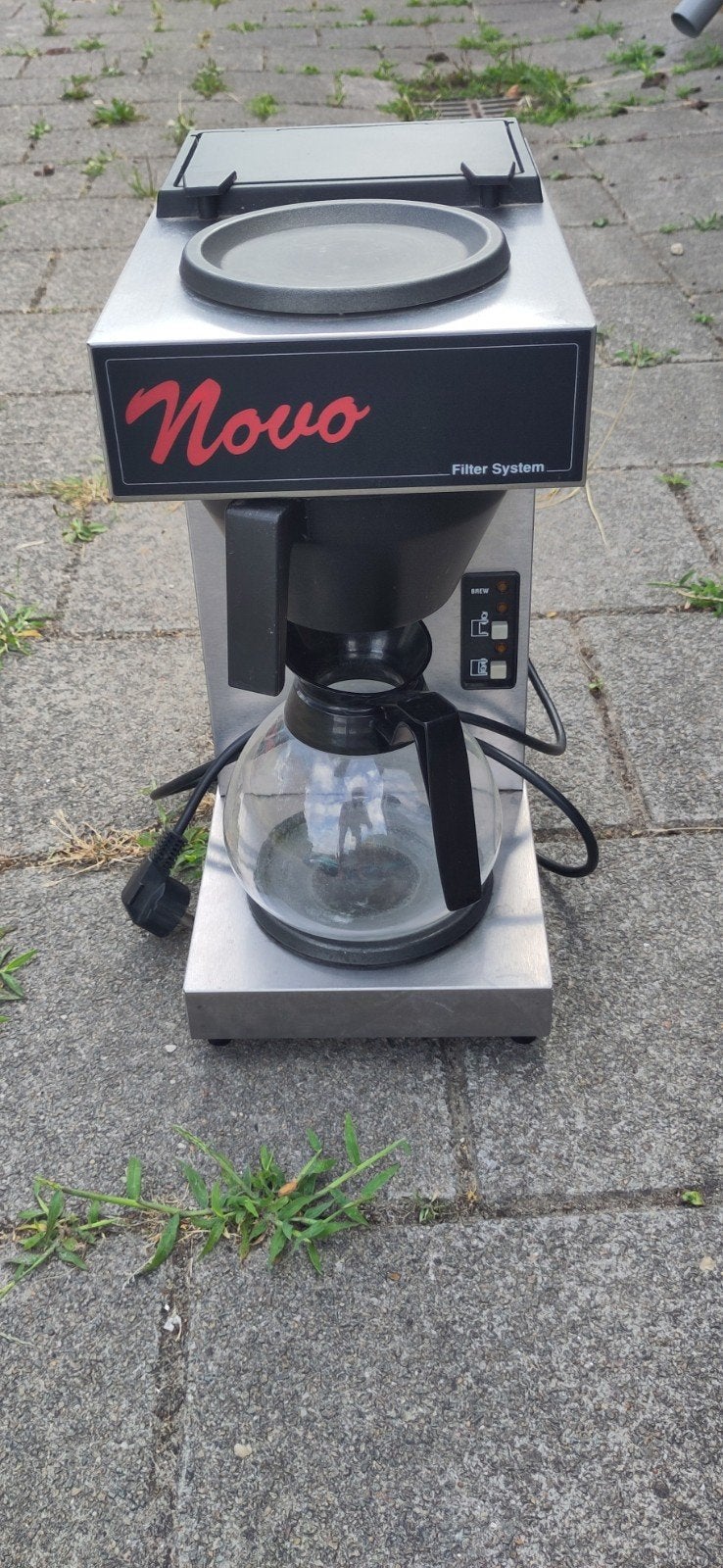 Vintage Novo Filter System Koffiezetapparaat - Gebruikt, 10 kopjes of meer, Ophalen, Gebruikt, Koffiemachine