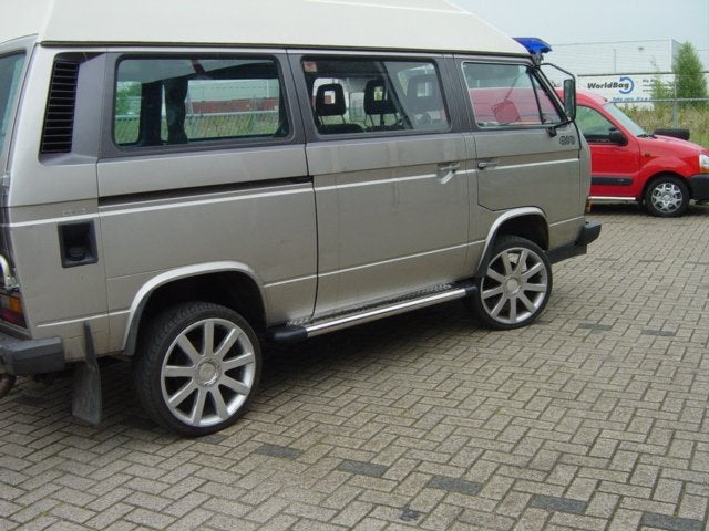 VW T3 Sidebars met rvs trede, Auto diversen, Niet ingevuld, Niet ingevuld, Niet ingevuld