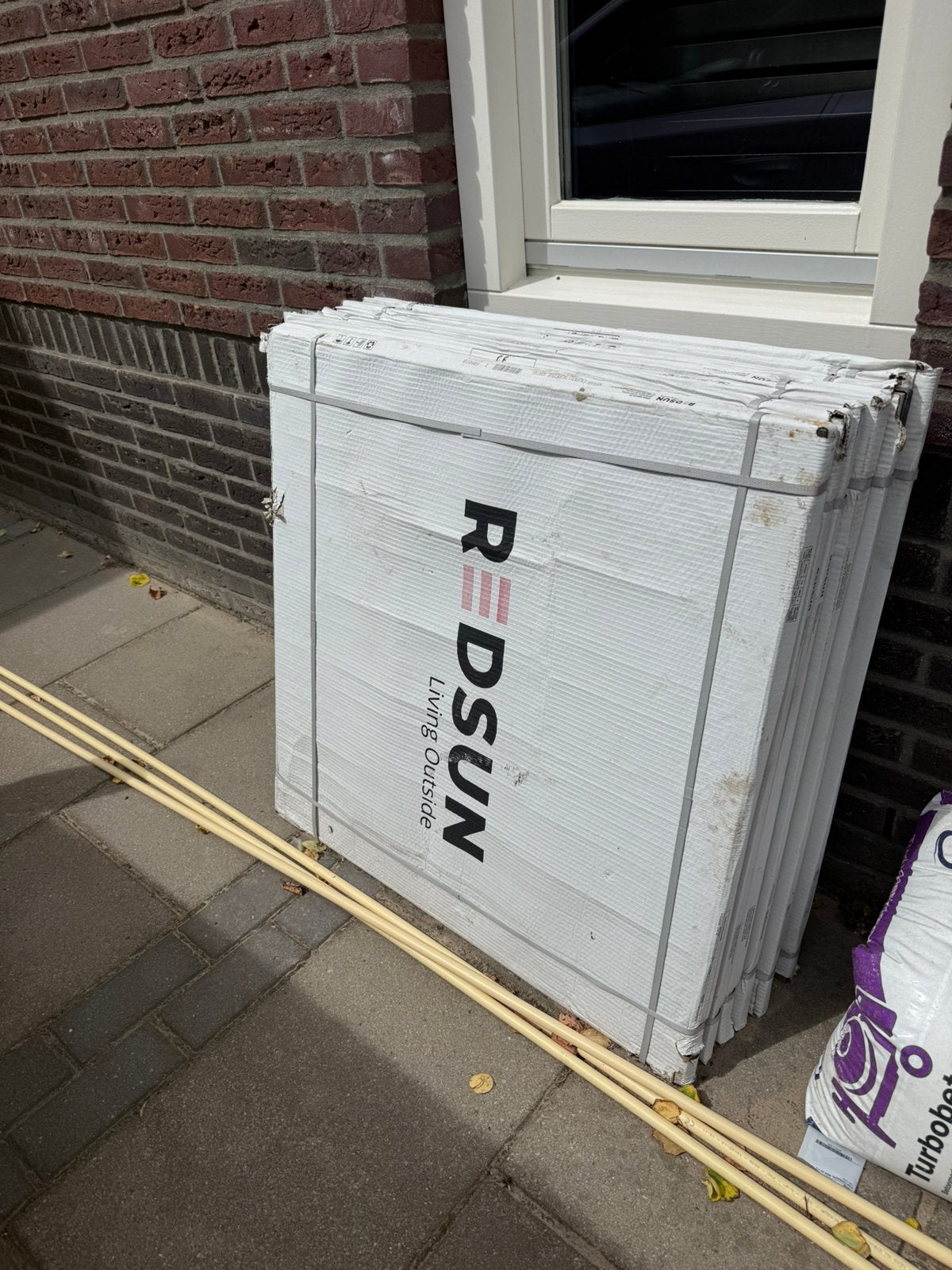 Redsun keramische tegels beige nieuw, Ophalen, Nieuw, Kunststof, Overige typen