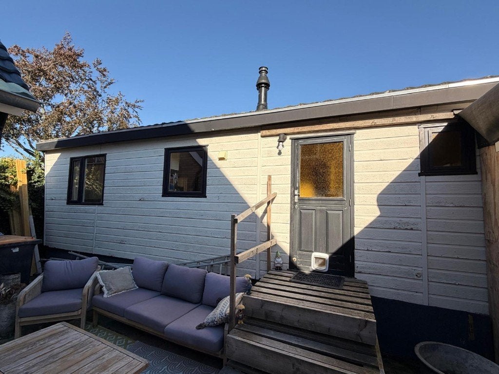 Chalet te koop ( 9 x 3.5 m ), Ophalen, Gebruikt