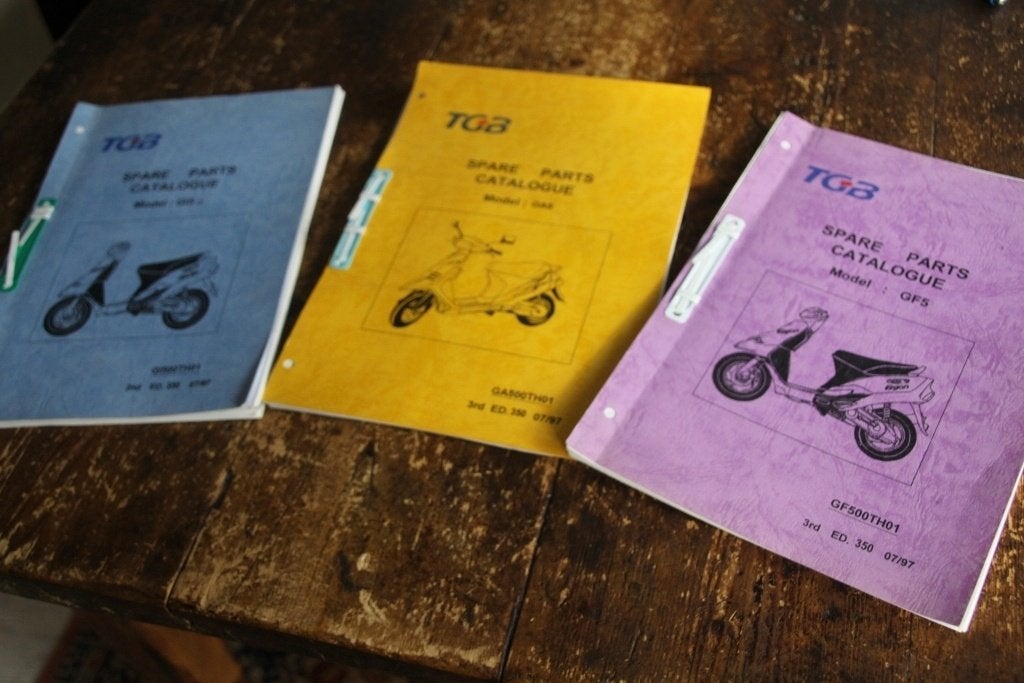 3 stuks TGB spare parts / G15a / GAS /  GF5 / onderdelen, Ophalen of Verzenden, Zo goed als nieuw