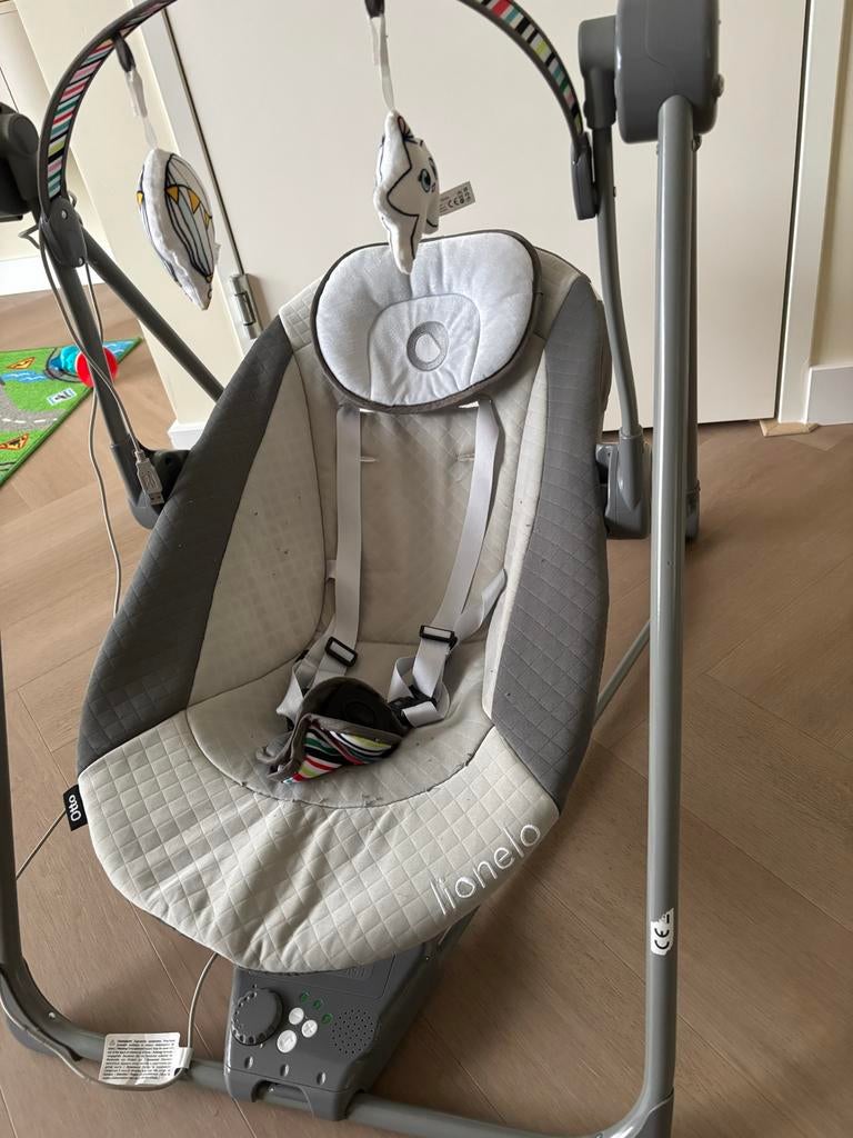 Lionelo Wippstoel/Schommelstoel voor Baby's, Ophalen, Zo goed als nieuw