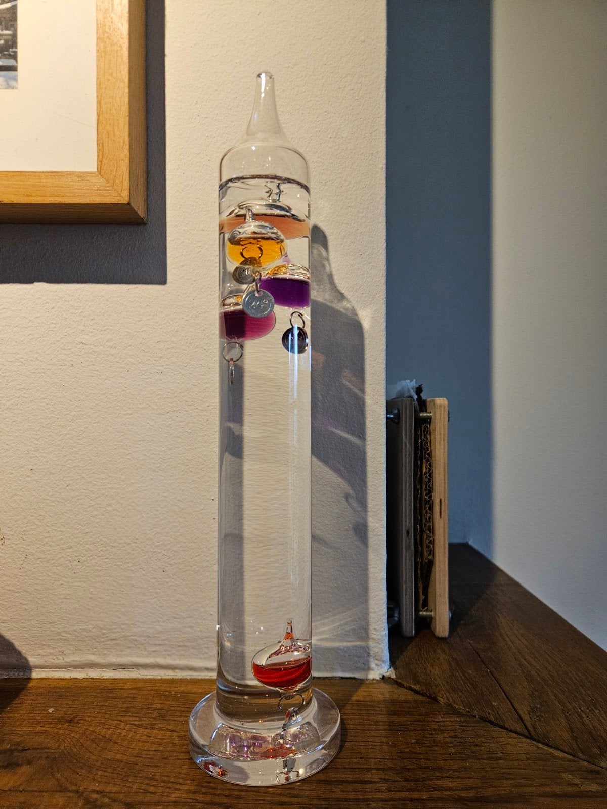 Galileo thermometer glas, Ophalen, Glas