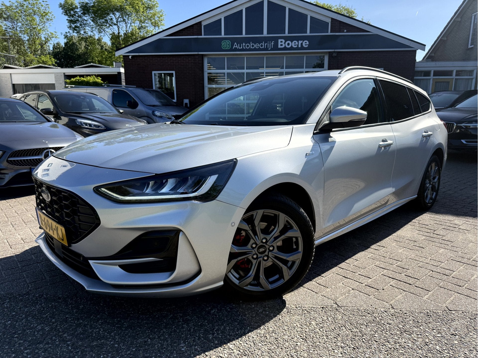 Ford FOCUS Wagon 1.0 EcoBoost Hybrid ST Line X Winterpakket,, Auto's, Gebruikt, Automatische klimaatregeling, Origineel Nederlands
