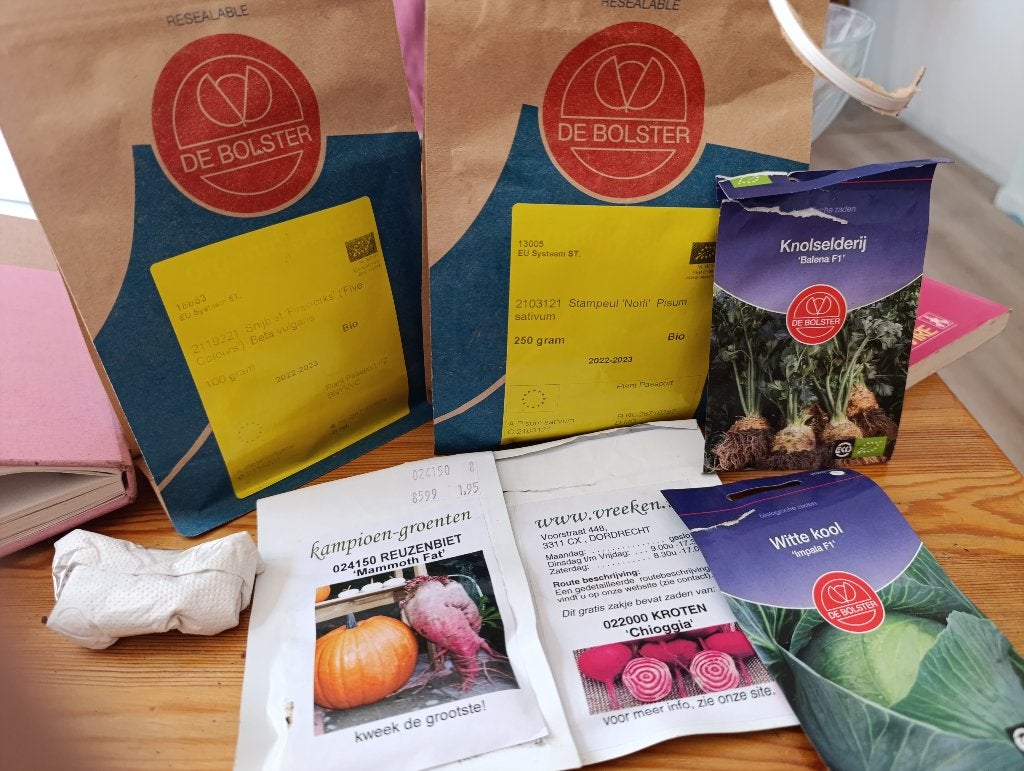 moestuinzaden biologisch alles in 1, Ophalen, Volle zon, Zaad