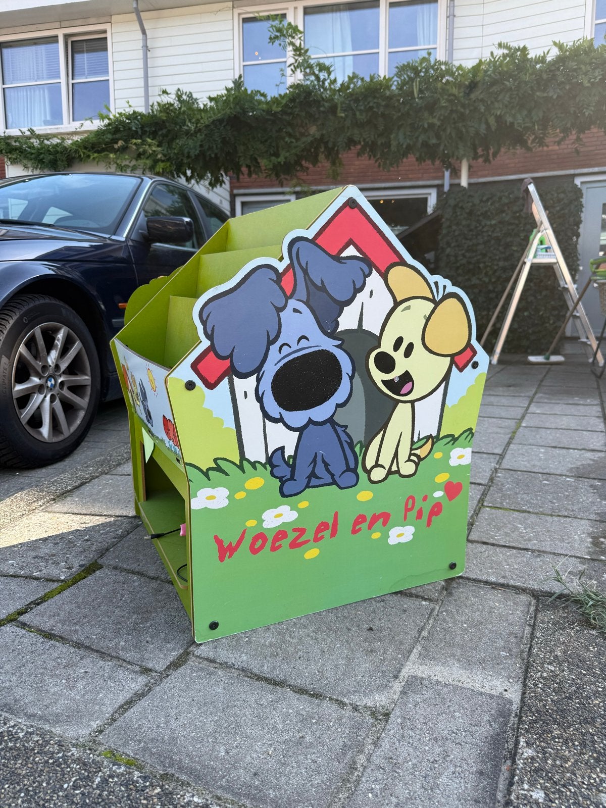 Gratis! Woezel en Pip Boekenkast - Ideaal voor Kinderboeken, Met plank(en), Minder dan 50 cm, Gebruikt, 100 tot 150 cm
