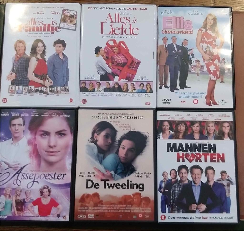 DVD 's + VHS Nederlands Film en series -hoeft niet in 1 koop, Alle leeftijden, Ophalen of Verzenden, Zo goed als nieuw