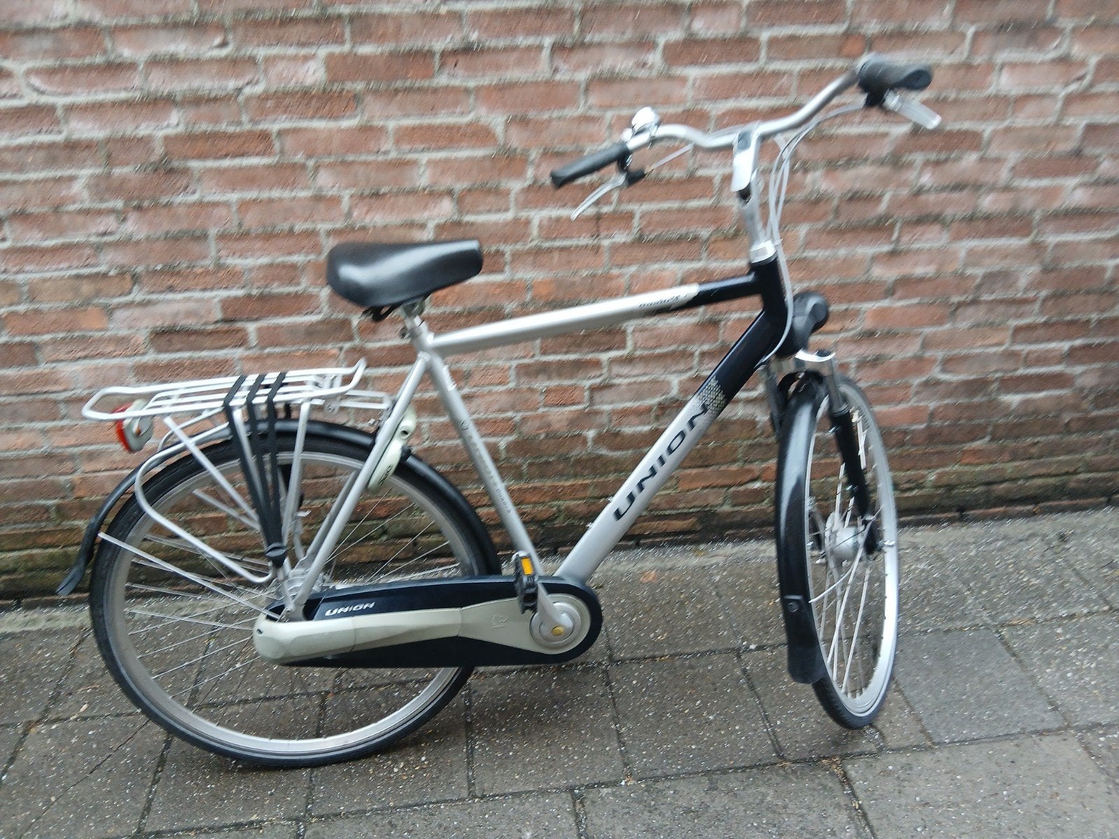 te koop union quadra herenfiets, Gebruikt, Versnellingen, 57 tot 61 cm, Ophalen