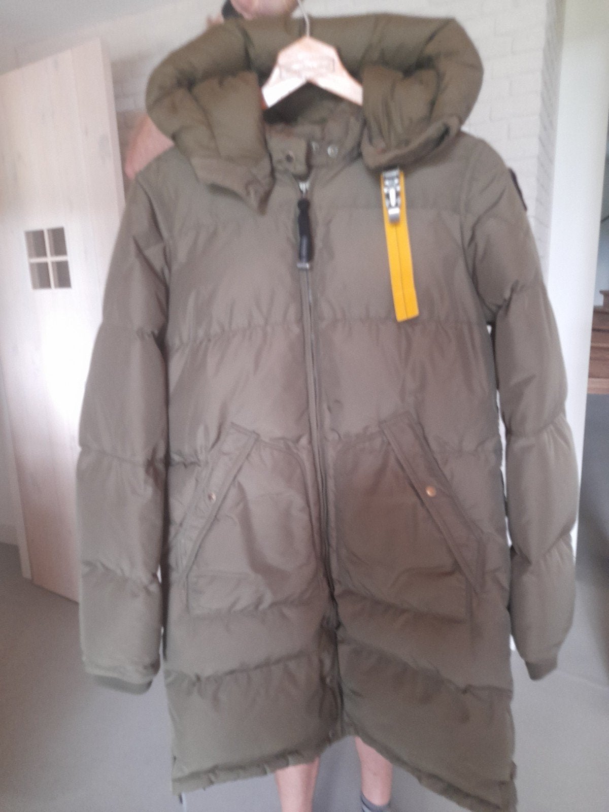 PARAJUMPERS dames winterjas., Ophalen of Verzenden, Zo goed als nieuw, Groen