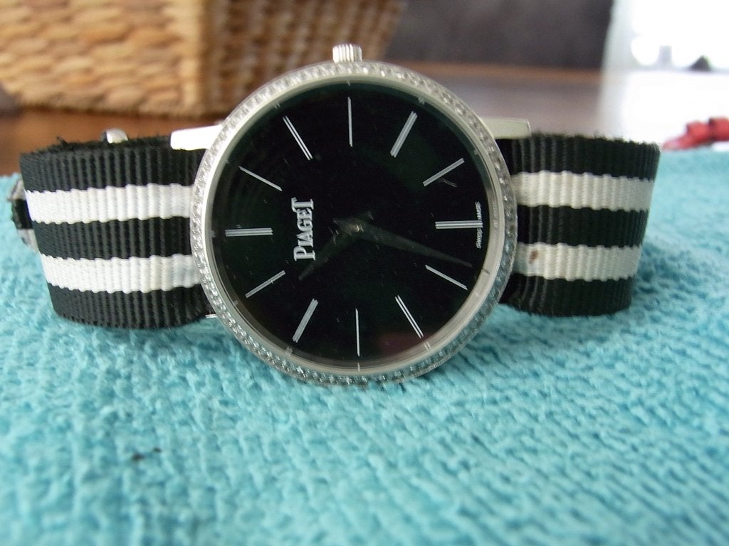 Piaget, Sieraden, Tassen en Uiterlijk, Overige merken, Gebruikt, Staal, Polshorloge