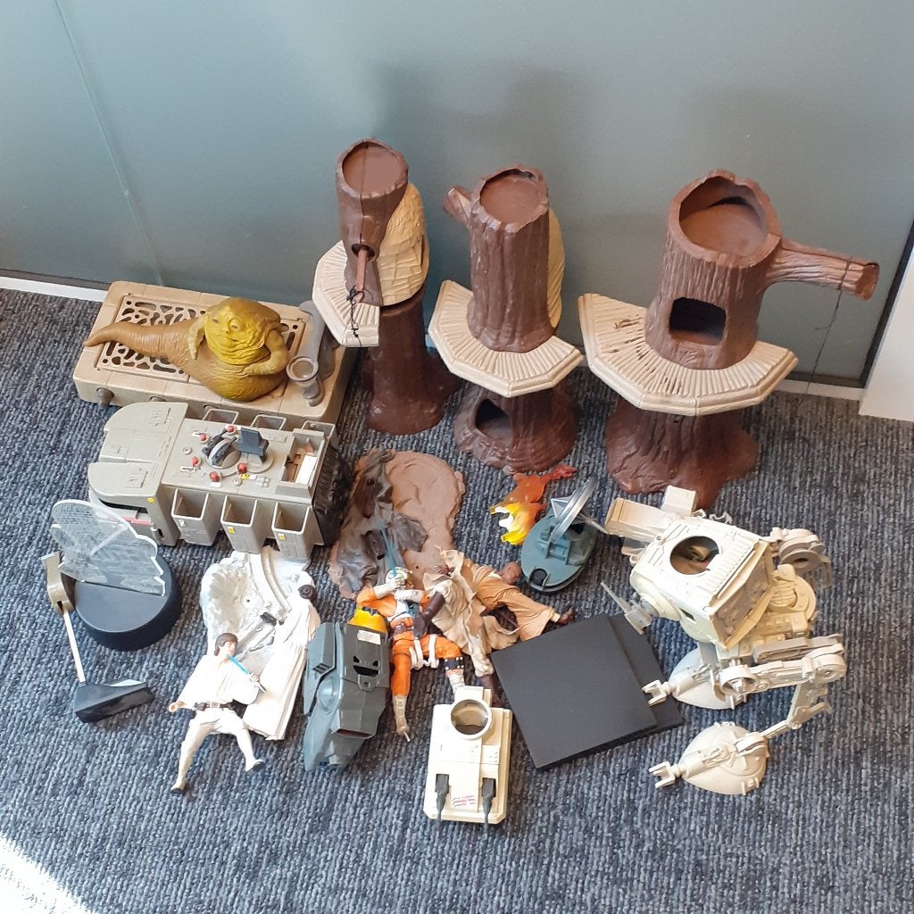 Vintage/Modern Star Wars Lotje, Gebruikt, Verzenden, Onbekend, Actiefiguurtje