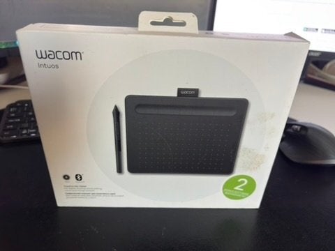 Wacom Intuos S tekentablet, Computers en Software, Ophalen of Verzenden, Zo goed als nieuw, Draadloos, Wacom Intuos