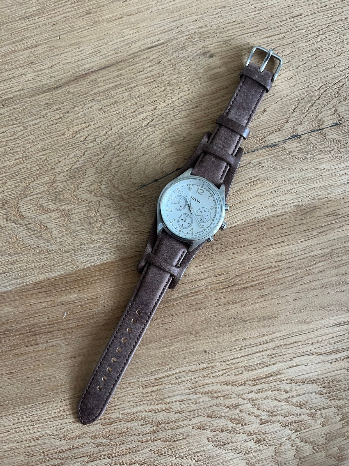 Fossil Flight CH2795 Horloge, Overige merken, Staal, Polshorloge, Ophalen of Verzenden