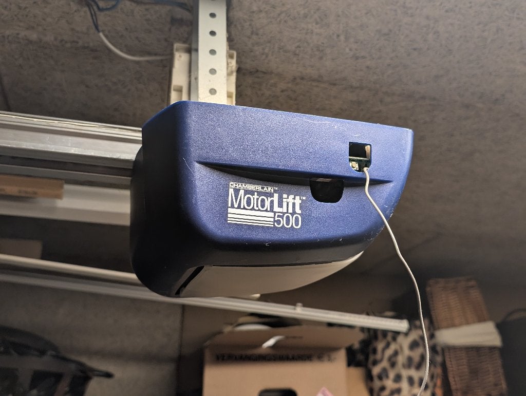 Garages motor met afstandsbediening, Ophalen, Gebruikt, Minder dan 80 cm, Minder dan 200 cm
