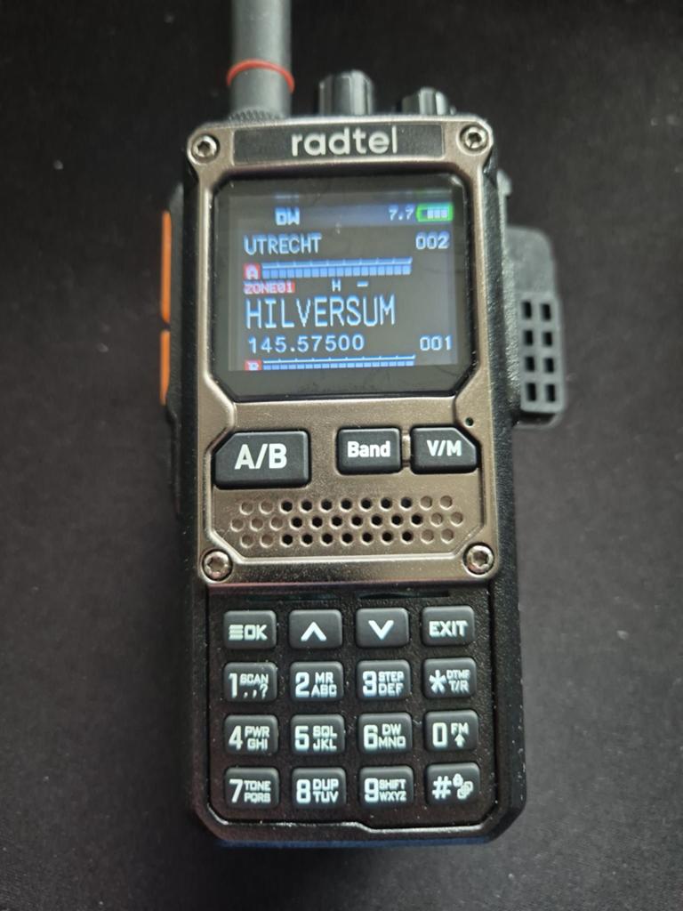 Radtel RT-920 All-bander HF-AIR-VHF-UHF - 27Mc- 10 Watt, Verzenden, Nieuw, Zwart