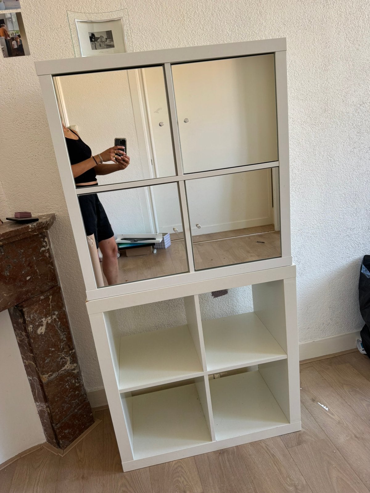 Kallax Kast Ikea, Ophalen, 200 cm of meer, 50 tot 100 cm, Zo goed als nieuw