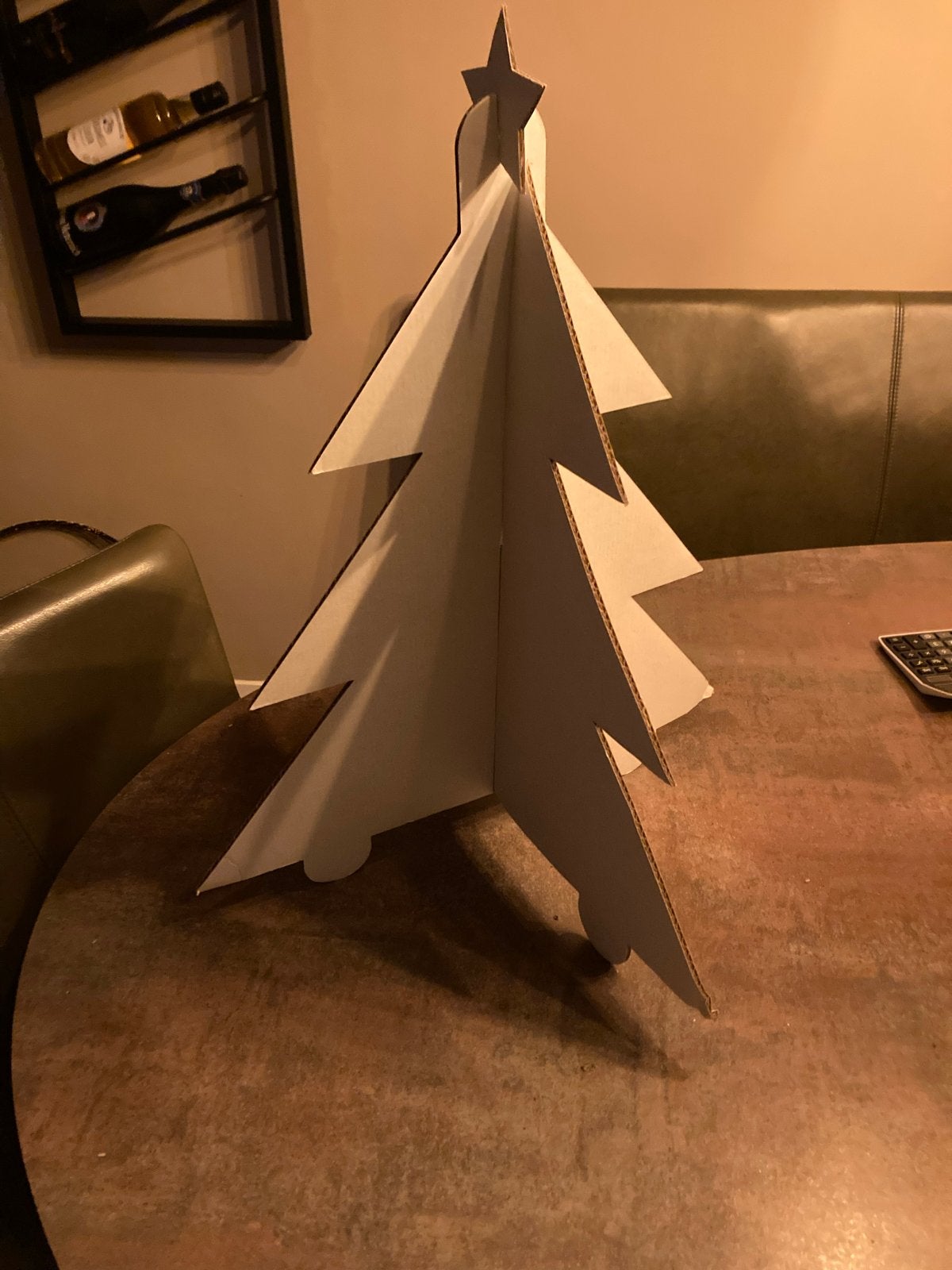 Kerstboom van karton, Diversen, Ophalen of Verzenden, Nieuw
