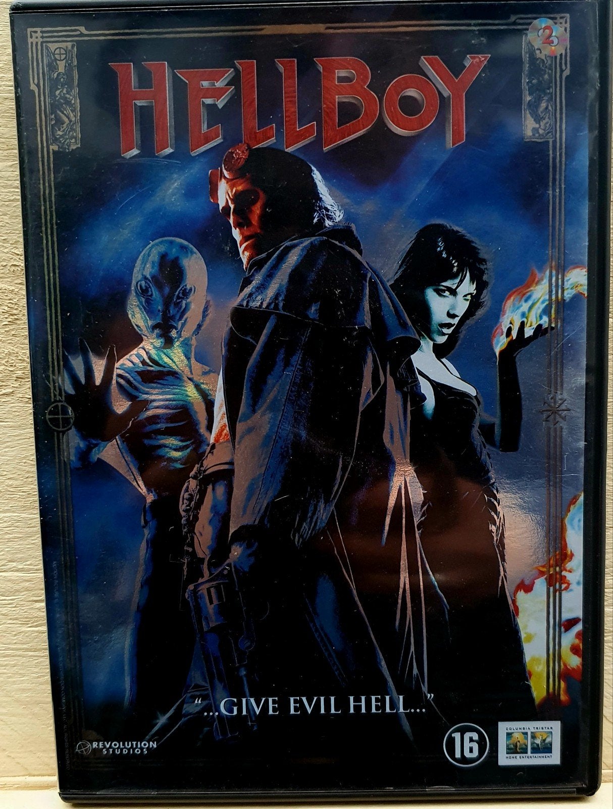 Hellboy DVD - Actie fantasy film, Vanaf 16 jaar, Ophalen of Verzenden, Gebruikt, Actie