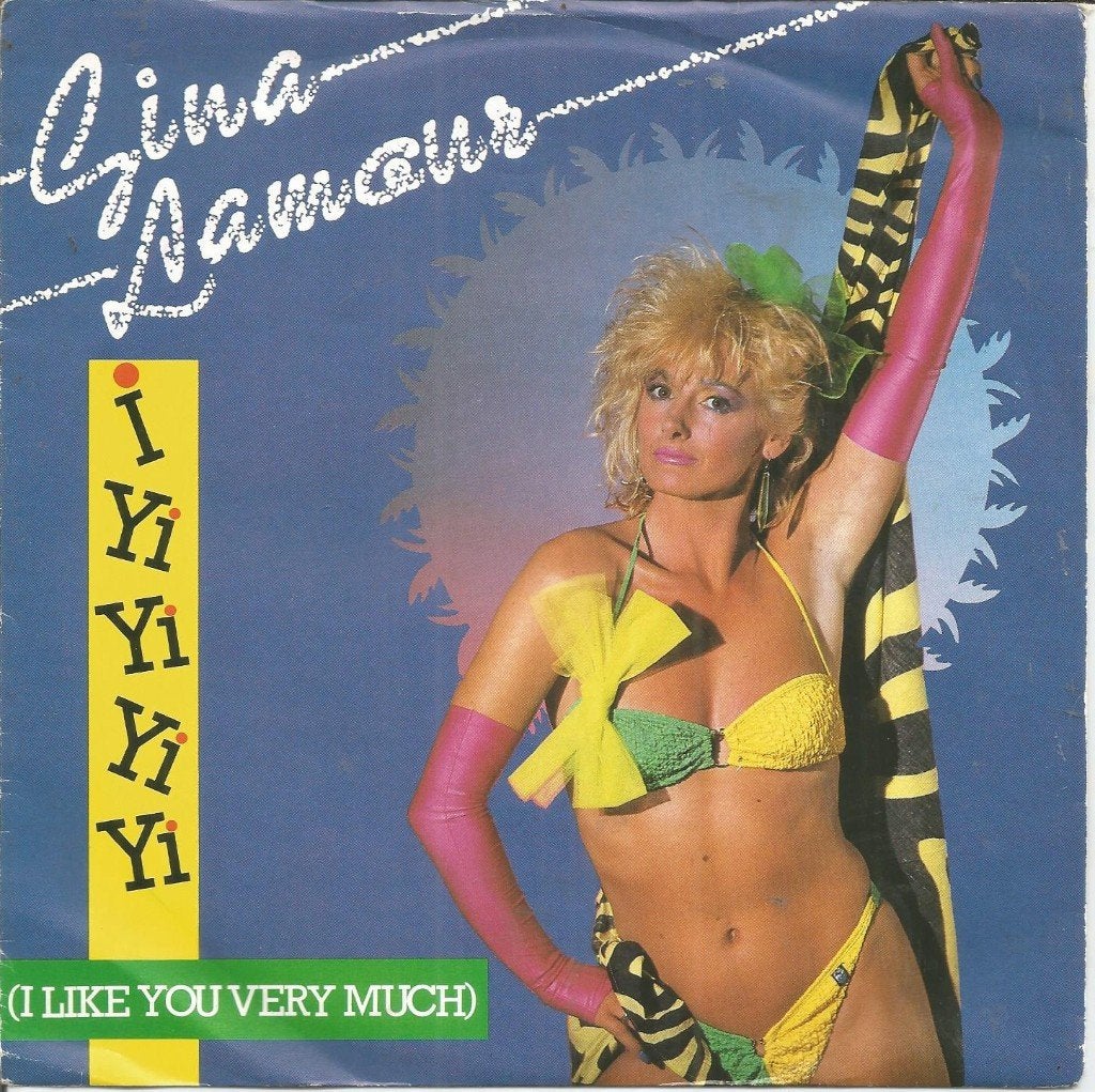 VERKOCHT Gina Lamour – I Yi Yi Yi Yi (1984), Fotohoes, Ophalen of Verzenden, 7 inch