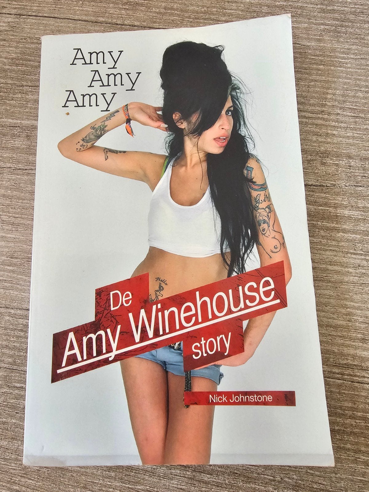 Amy Amy Amy: De Amy Winehouse Story - Boek, Ophalen of Verzenden, Gelezen, Nick Johnstone, Film, Tv en Media