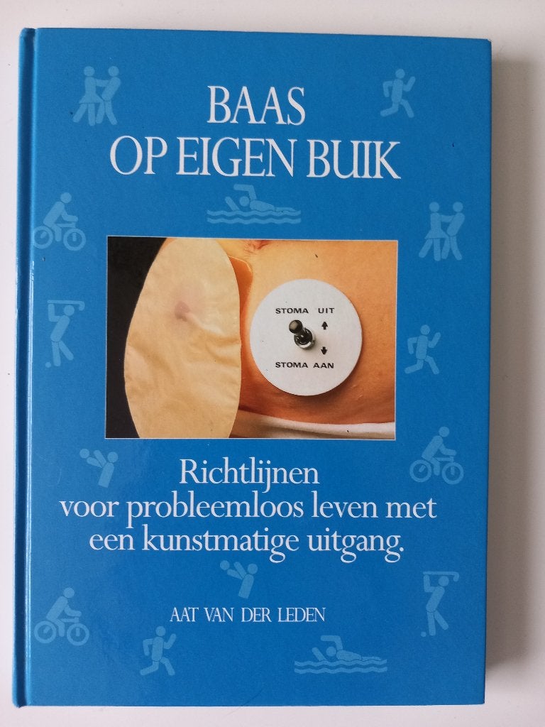 Boek Aat van der Leden- Baas op eigen buik., Ophalen of Verzenden, Zo goed als nieuw