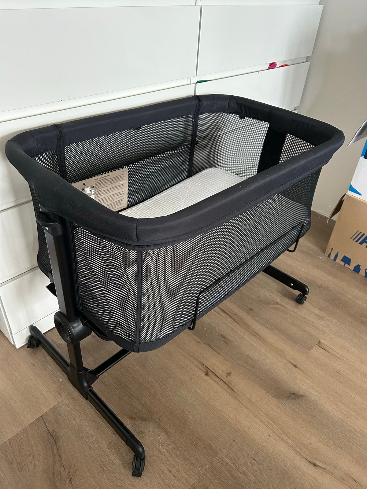 Puck co-sleeper JENS - Zo goed als nieuw, Ophalen of Verzenden, Zo goed als nieuw, Wieg