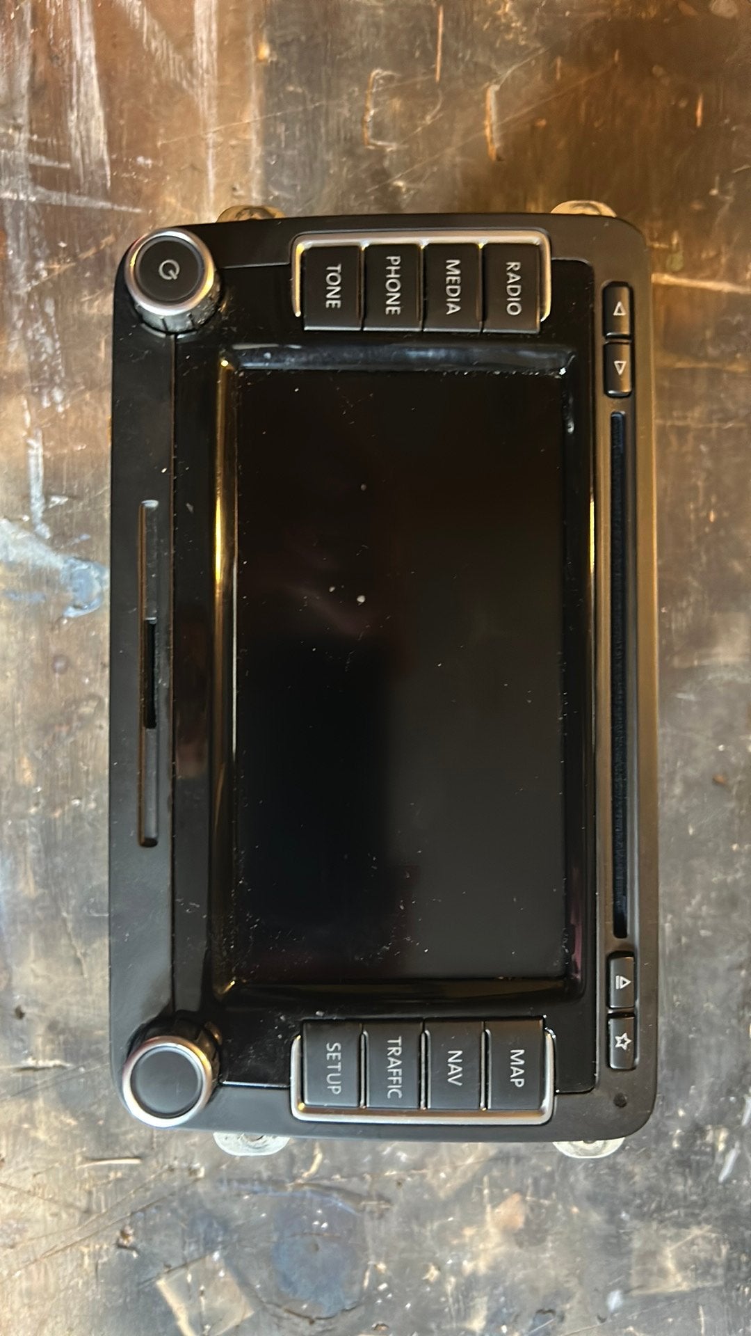 Orginele vw RNS510. Defect, Ophalen, Gebruikt