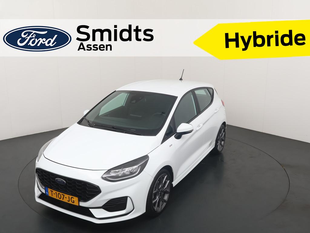 Ford Fiesta EcoBoost Hybrid 125pk ST-Line | Cruise | All Sea, Auto's, Origineel Nederlands, Bedrijf, Handgeschakeld, Hybride Elektrisch/Benzine
